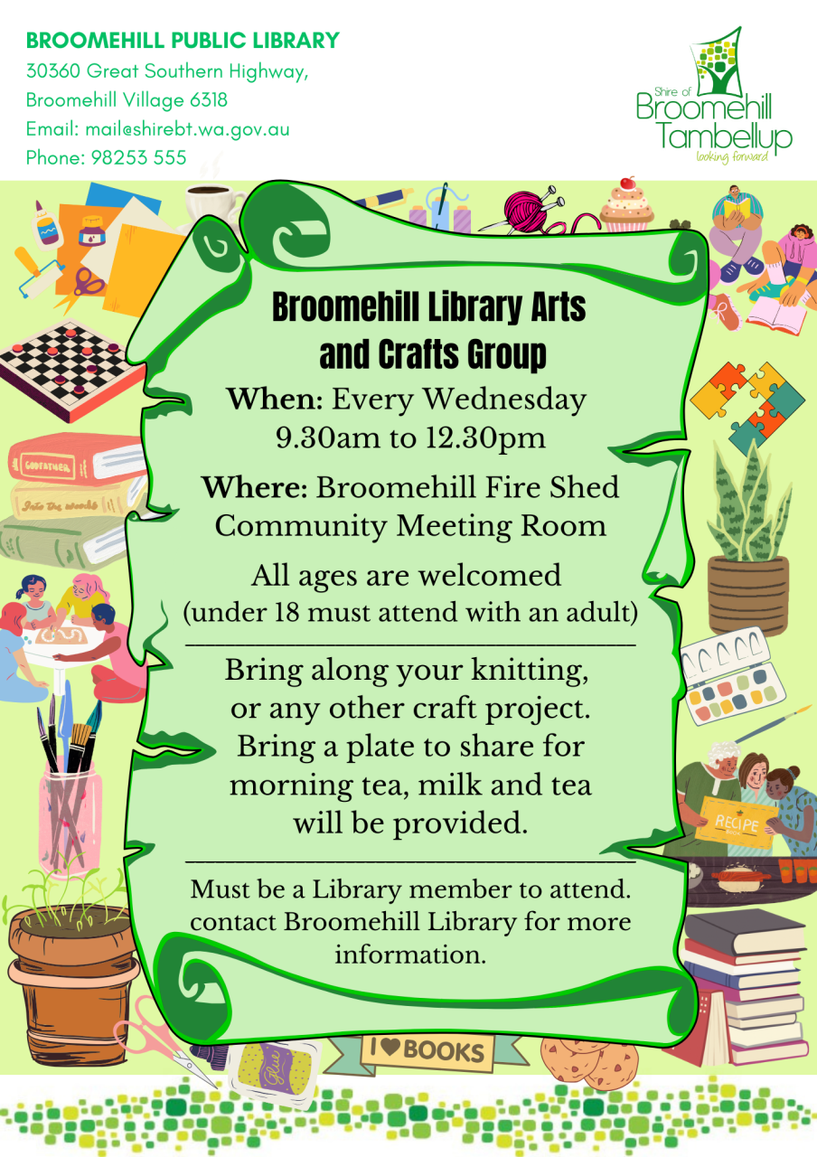 Broomehill Library Group - Open Day